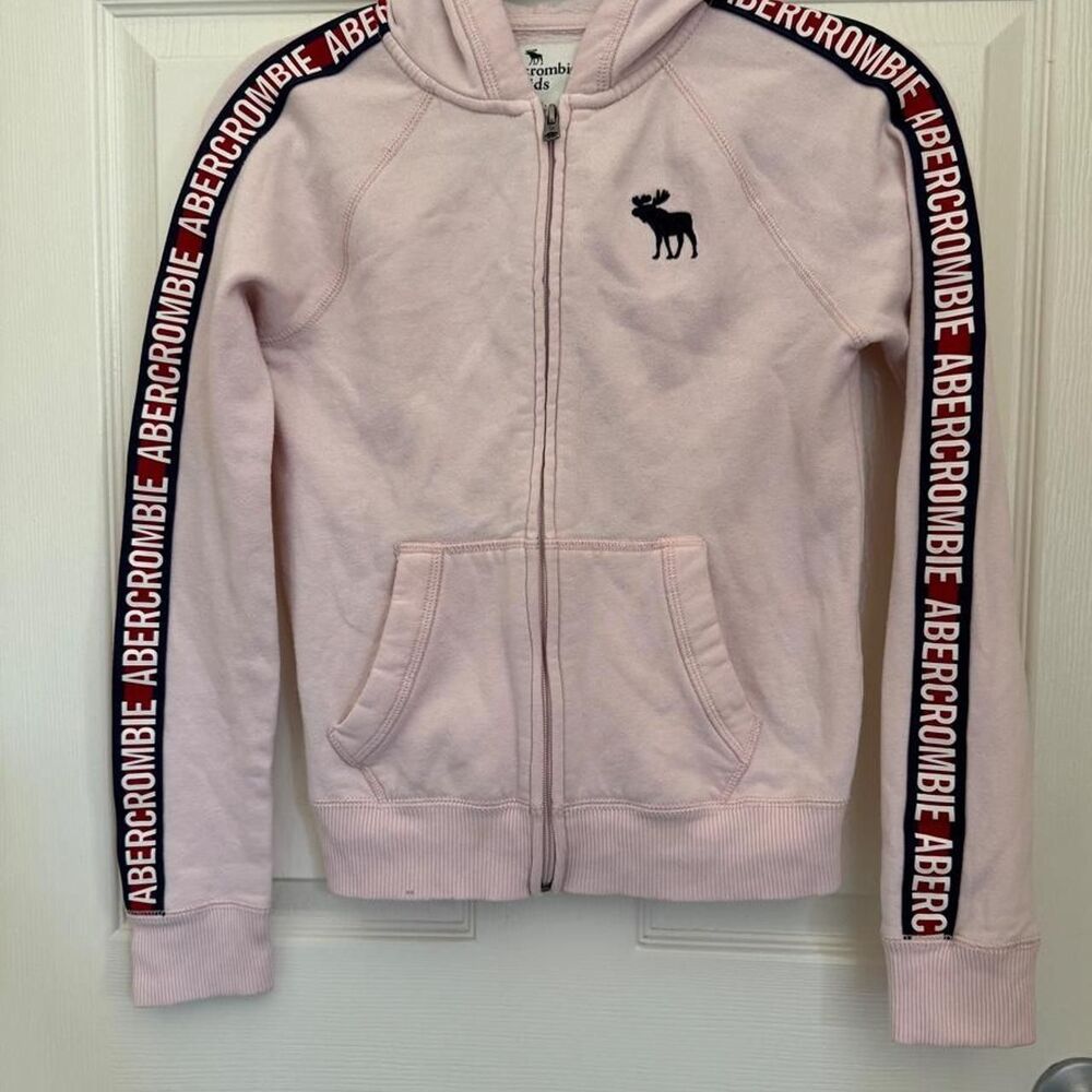 Abercrombie-fitch Women's Pink Hoodie